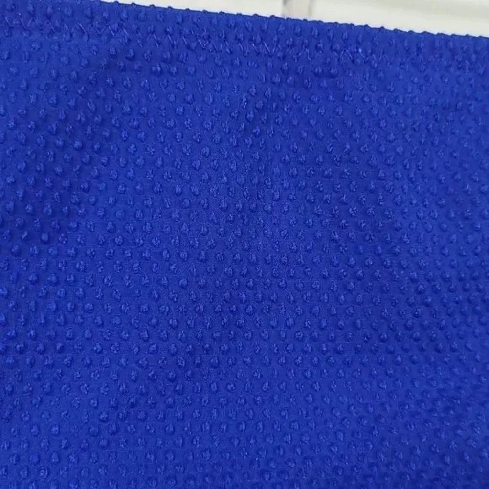 Shade & Shore Textured Hipster Bikini Bottom, Midnight Blue Dot - NEW - Picture 6 of 11
